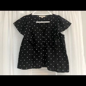 Loft Blouse black and white - Size S